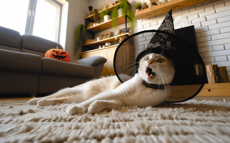 Irvin jasne dava najevo ze halloween neni jeho salek caje 1761490876870