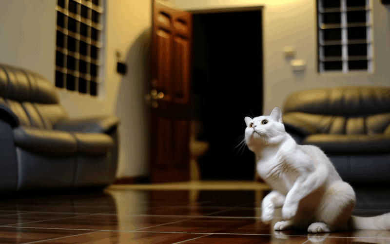 Boy flip cat bily kocour ktery okouzlil tiktok svym saltem 1762675242148