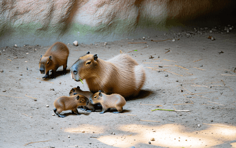 Capybari tata uci mladata jak se prosadit na socialnich siti 1763820043985