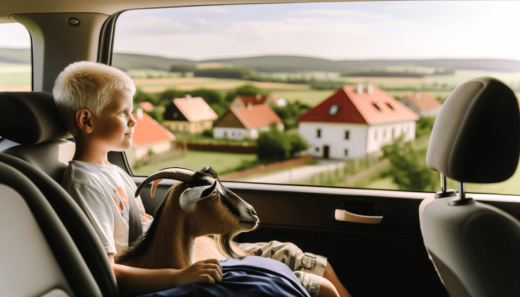 Chlapec a jeho koza znovu okouzluji internet svym nerozlucny 1764068456364