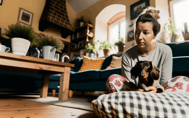 Influencerka abby baffoe a jezevcik lady si uzivaji pomale r 1763366458134