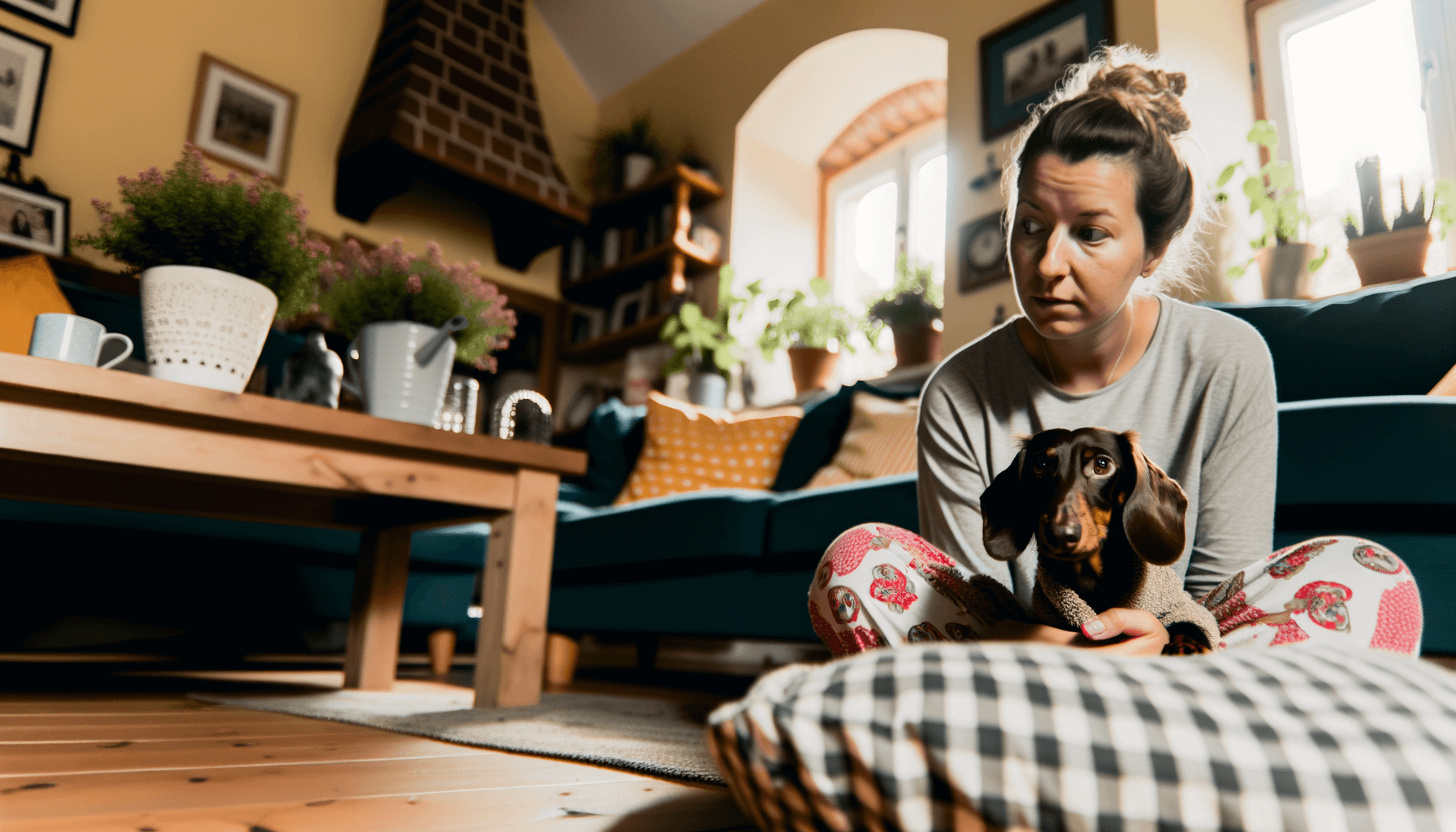 Influencerka abby baffoe a jezevcik lady si uzivaji pomale r 1763366458134