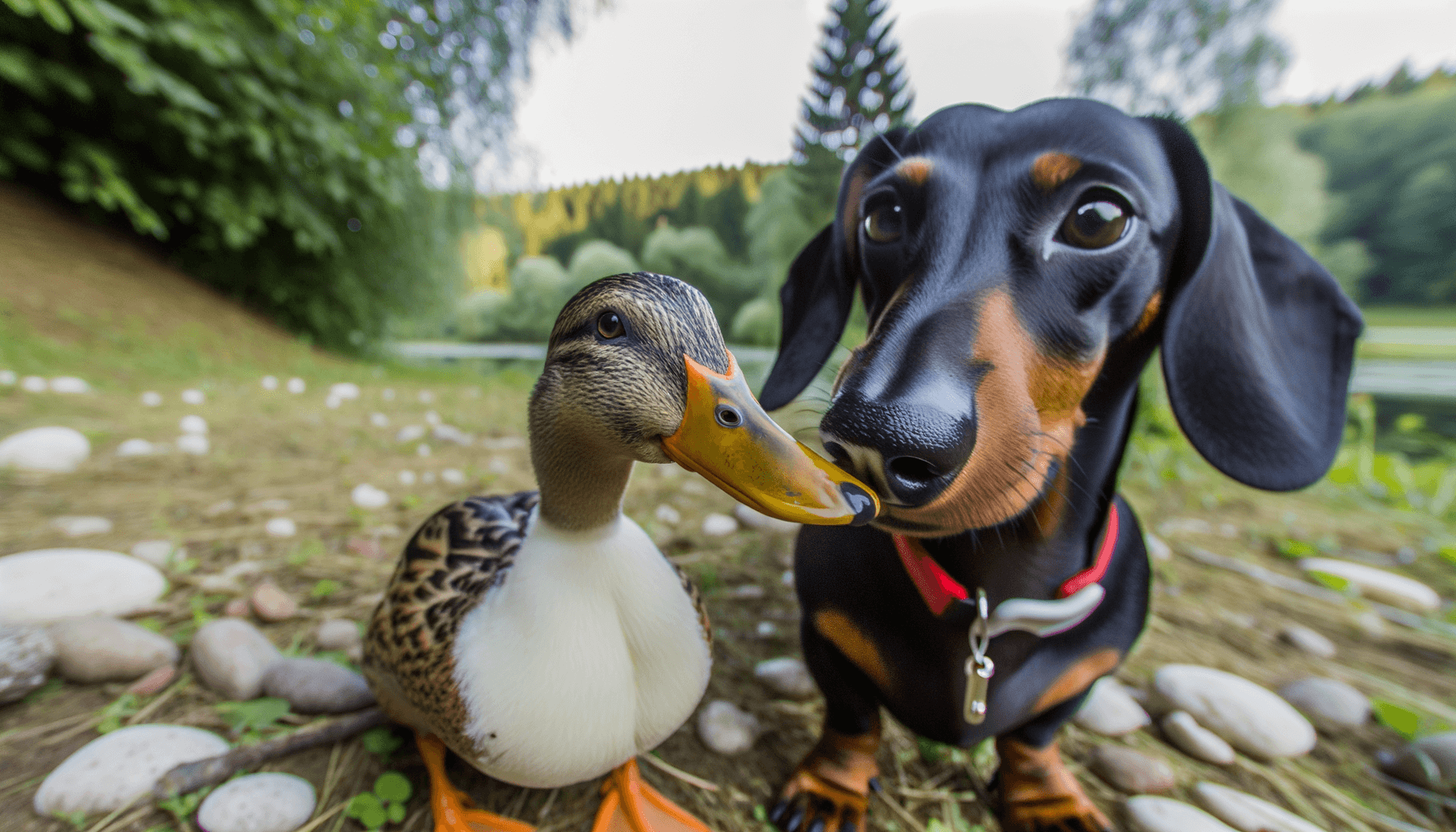 Jezevcik milo je uplne zamilovany do kachny rosie 1763928030056