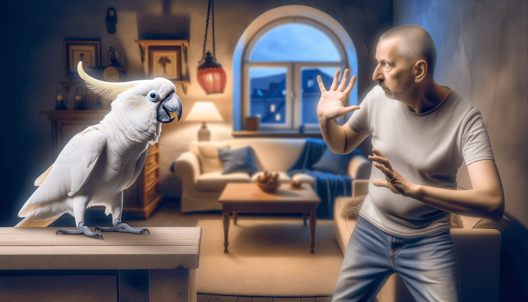 Kakadu charlie jr ma pro mamu mile varovani drz se dal od ta 1764079268215