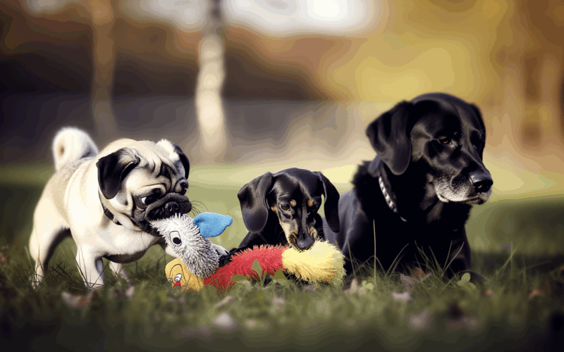 Labrador toby si hraje jen kdyz mu hracky promluvi 1764090087369