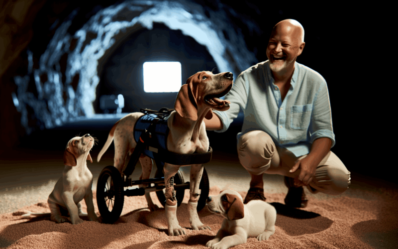 Lieutenant dan dvounohy treeing walker coonhound ktery inspi 1762610455044