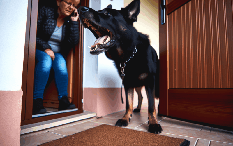 Nas nemecky ovcak major dava u dveri dlouhou rec 1763971258723