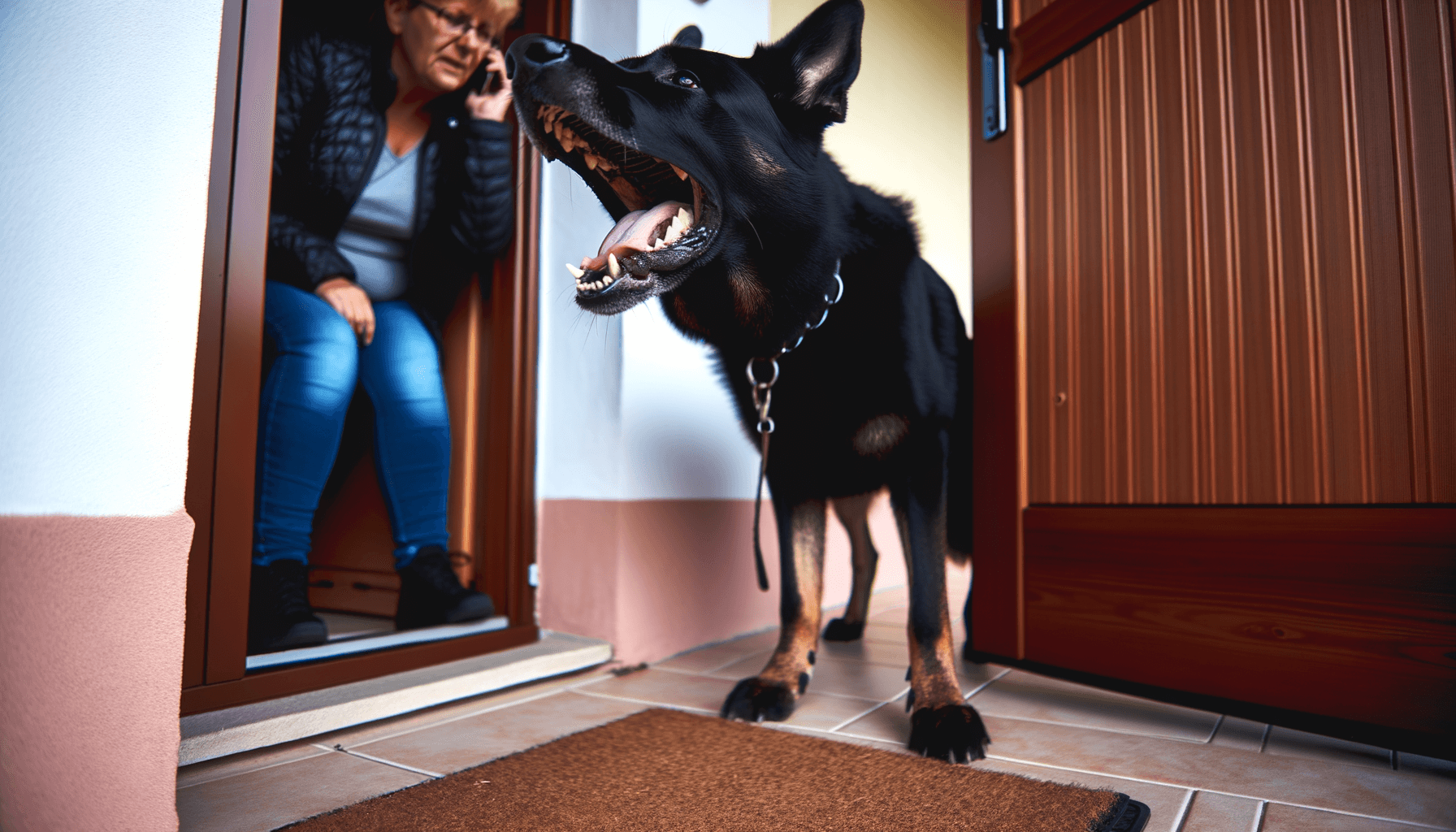 Nas nemecky ovcak major dava u dveri dlouhou rec 1763971258723