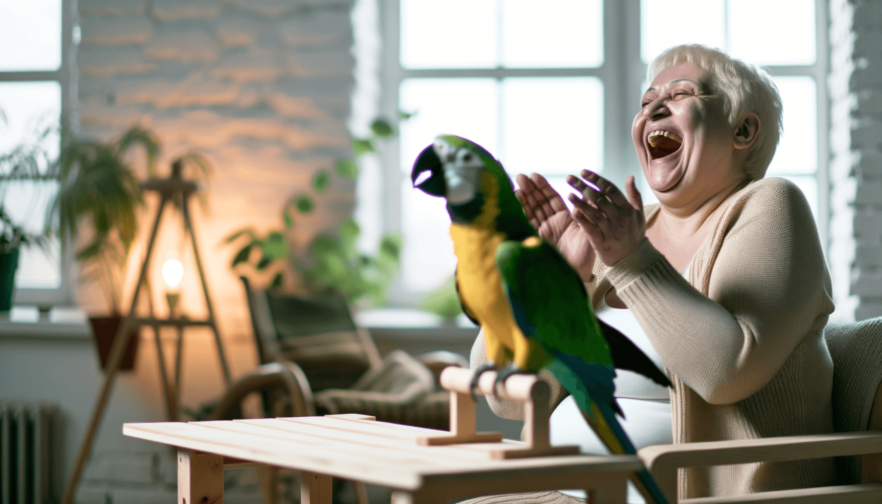 Papousek brody sklada vlastni pisne a zni to uzasne 1763496031401