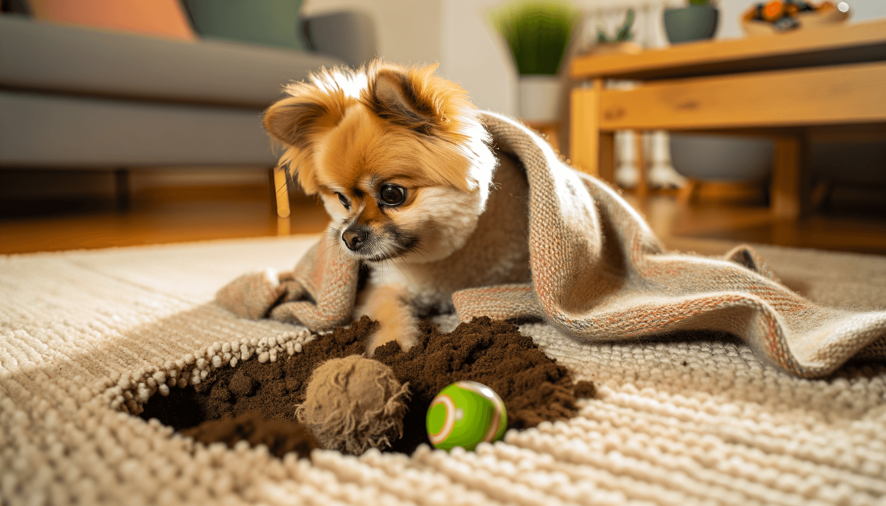 Pomchi alfie promenil koberec a micek v napinavou hru 1762869620226