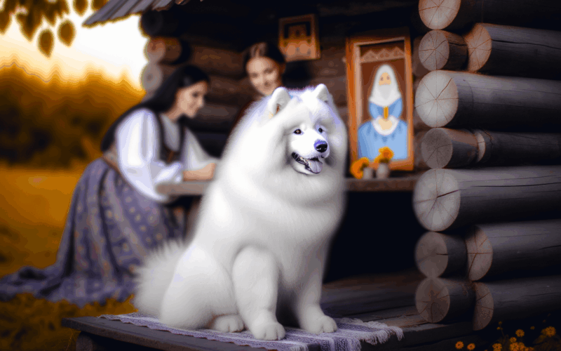 Samojed ktery vypada jako maly ledni medved 1764187238146