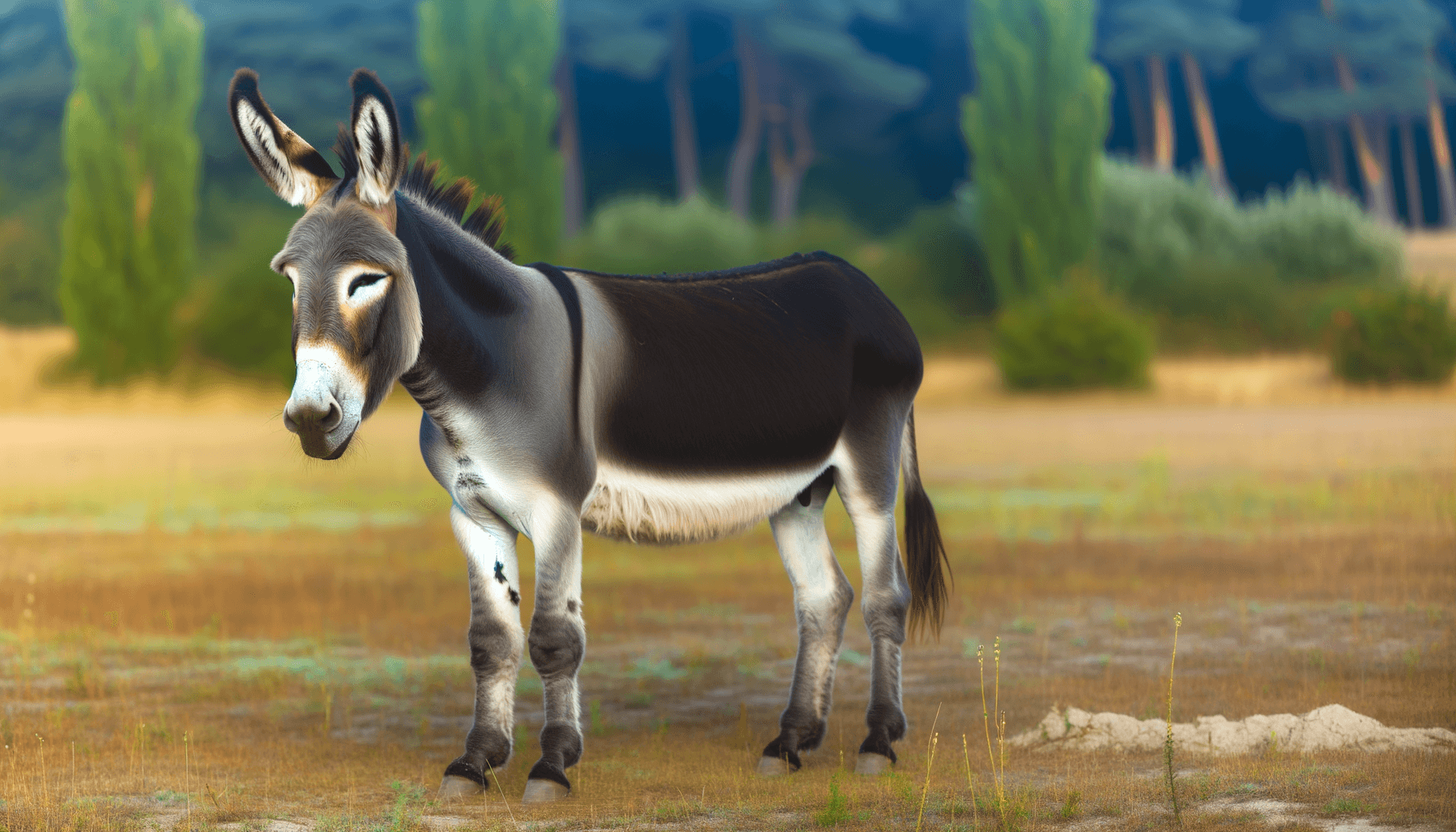 Tento vzacny osel je velky a ma co rict 1762761649752