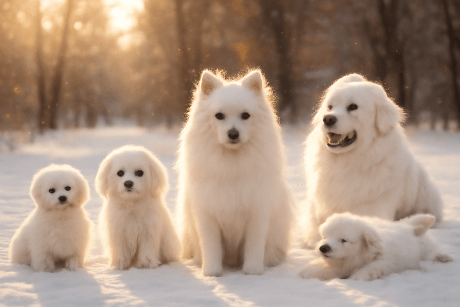 5 psich plemen ktera vypadaji jako snehulaci 1767013302481