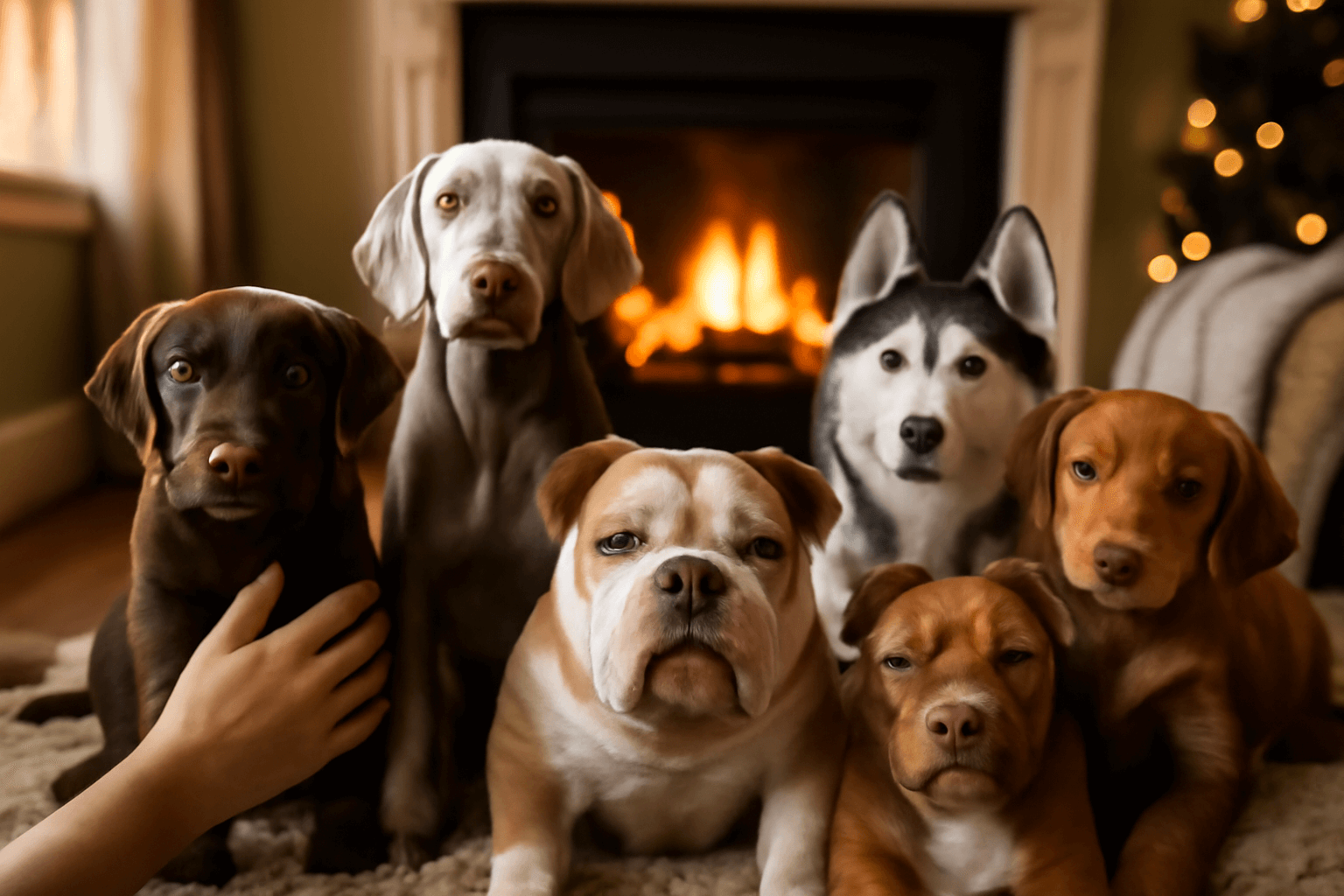 6 plemen psu s ruzovymi a cervenymi cumacky 1766322094932