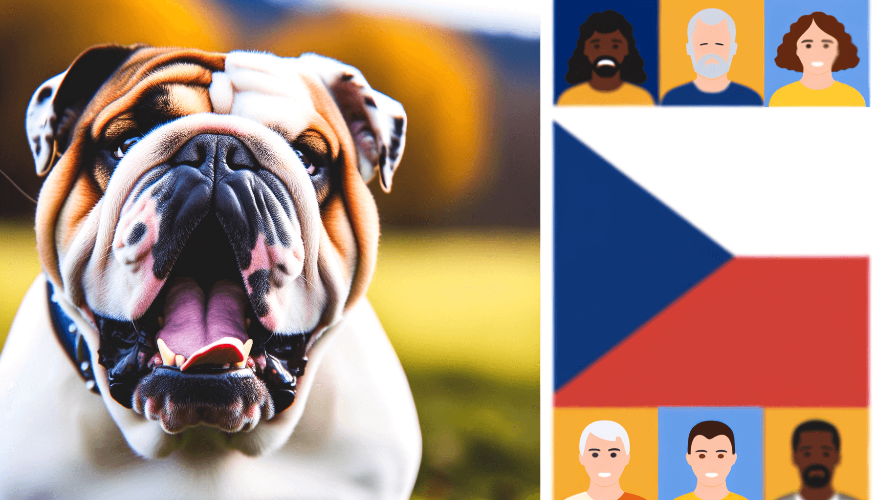 Anglicky buldok ktery ochranuje rodinu i pred houbickou 1765551709871