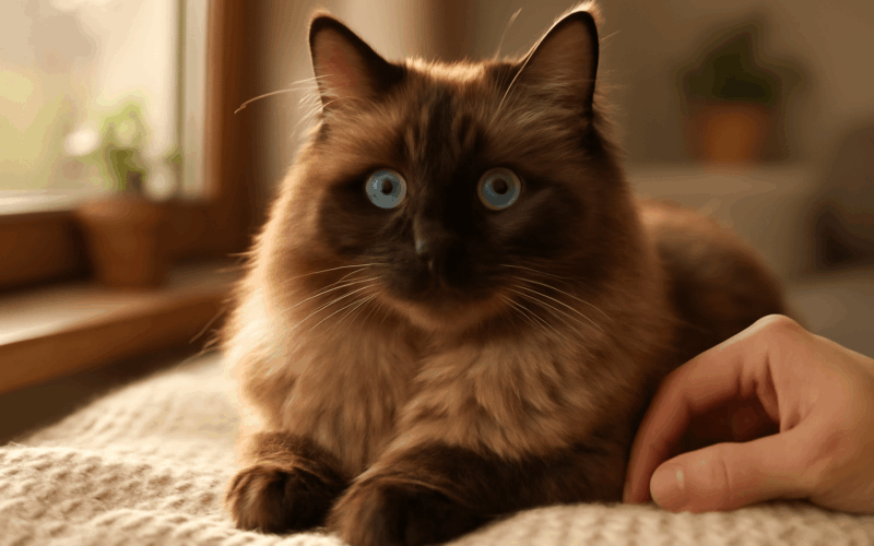 Finn cokoladovy ragdoll s neodolatnyma modryma ocima 1766962876410