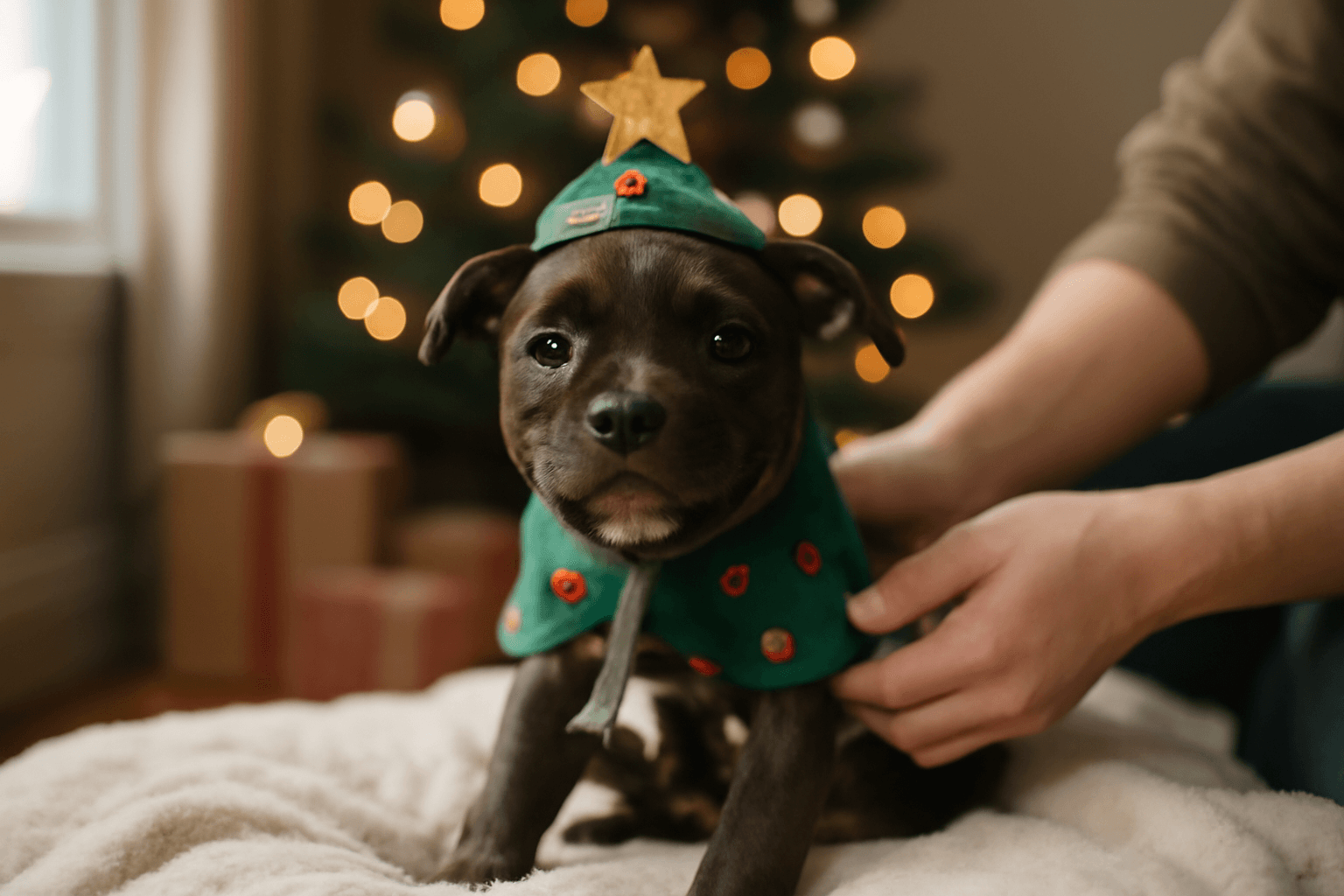 Fosterovana stene jovie slavi sve prvni vanoce v roztomilem 1766502081219