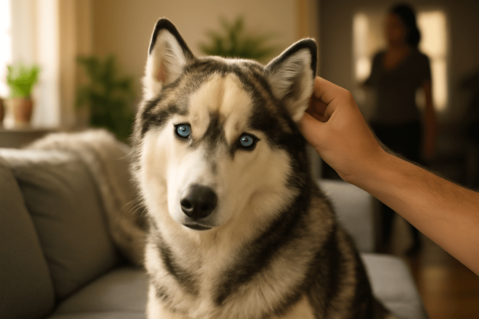 Husky s ustupujici srsti na cele dobyva internet 1766847684572