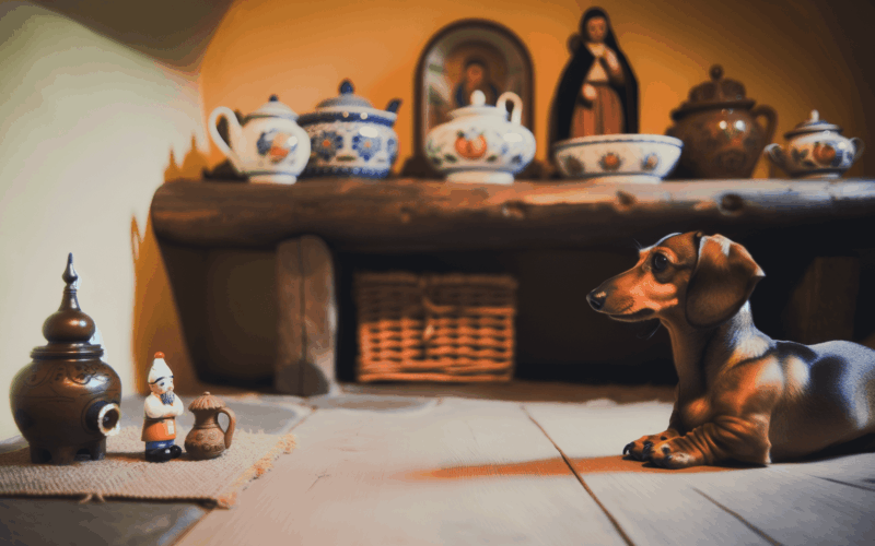 Jezevcik dozer si sam dava time out kdyz roztrha hracku 1765155699947