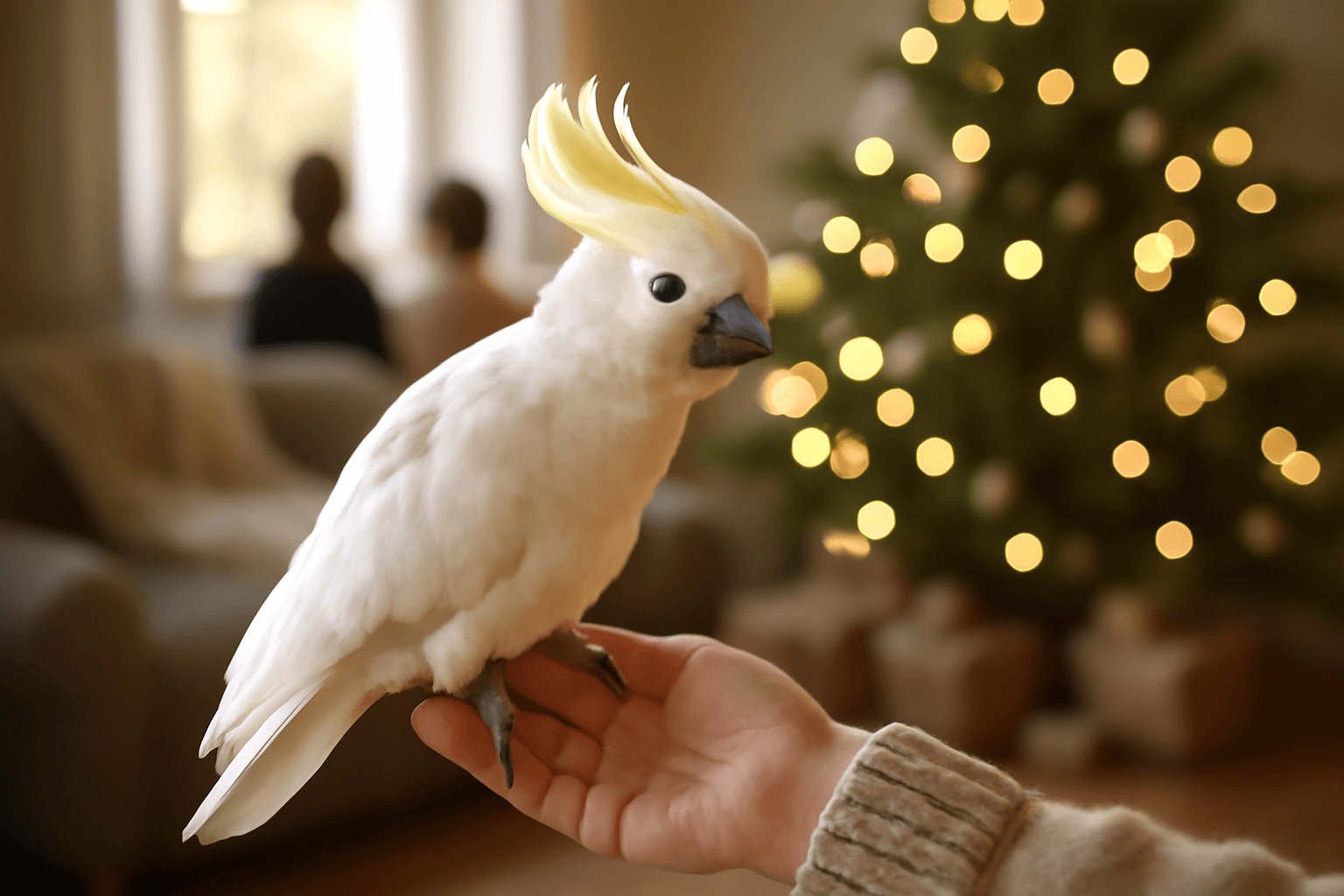 Kakadu bentley si uziva sve prvni vanoce u nove rodiny 1766430079961