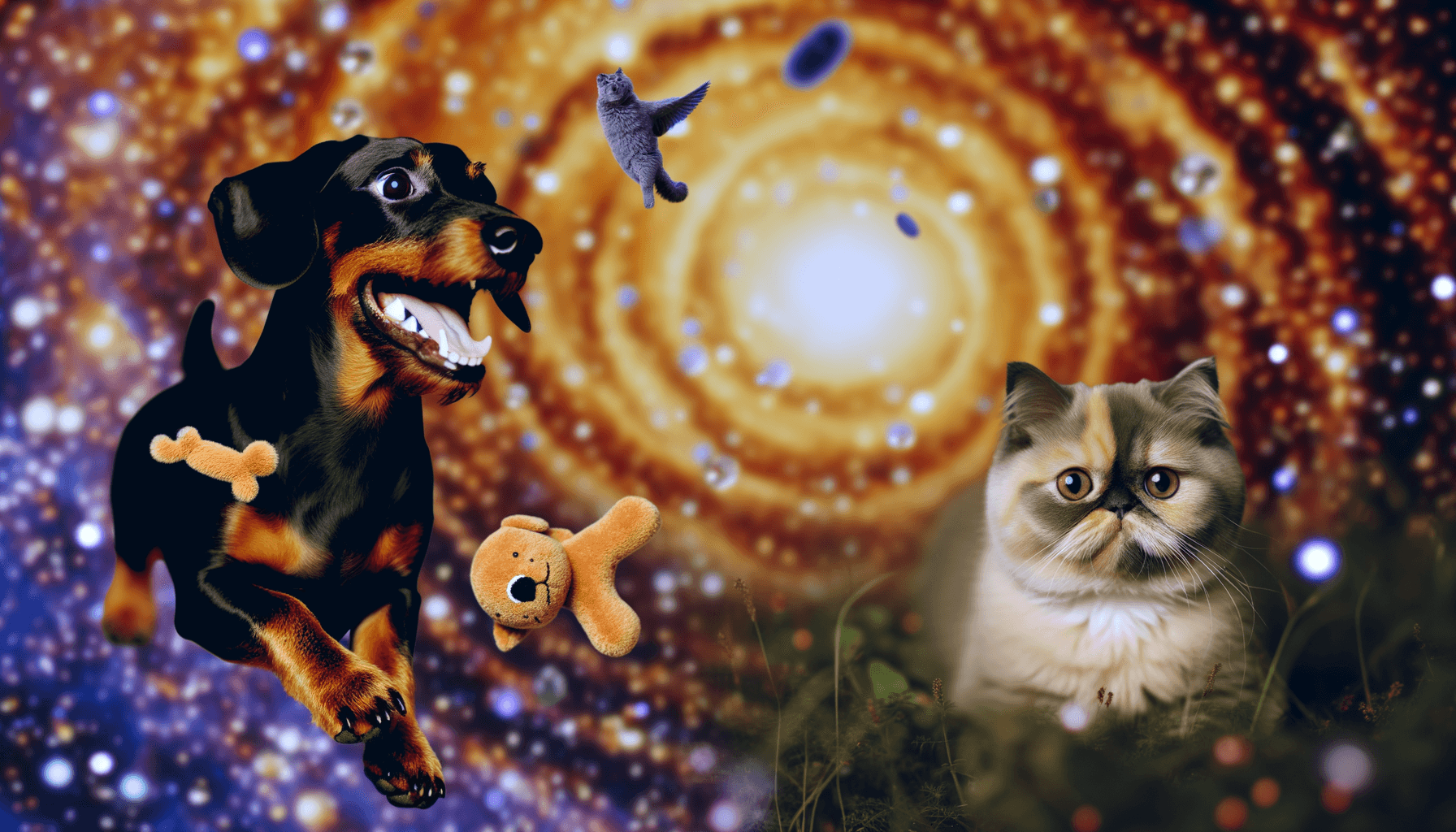 Kote poppyseed si zamilovalo svuj prvni plysak 1764954213541