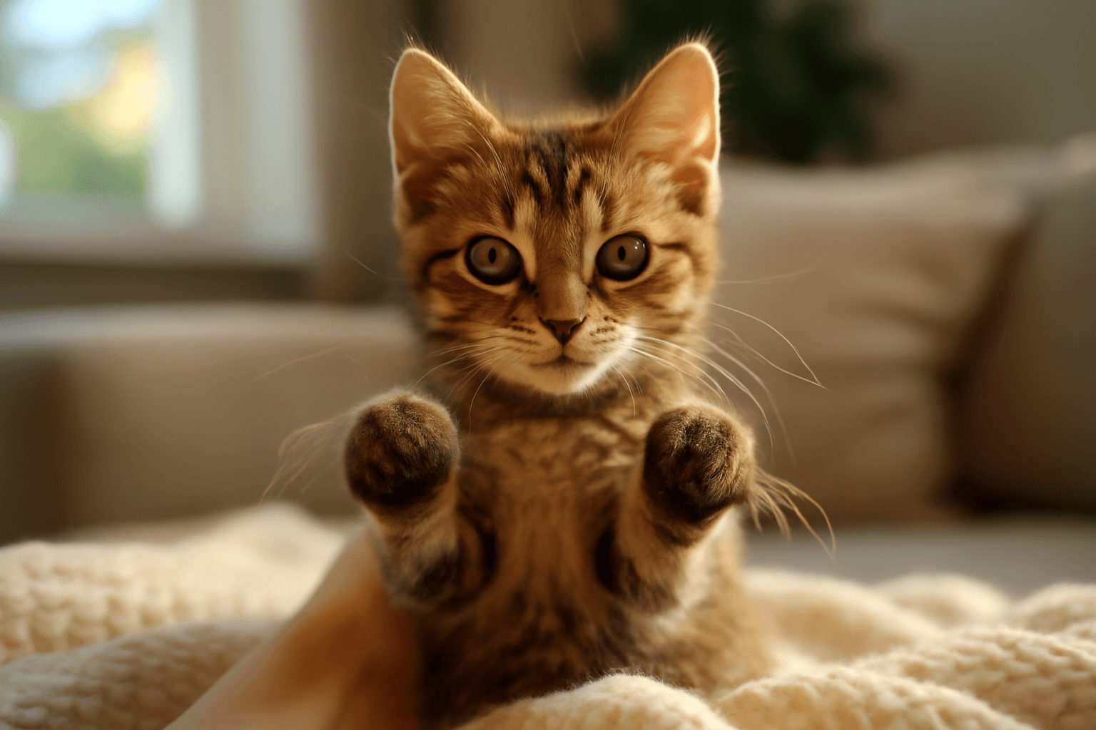 Kote se zapestnimi vousky okouzluje na tiktoku 1766458900340