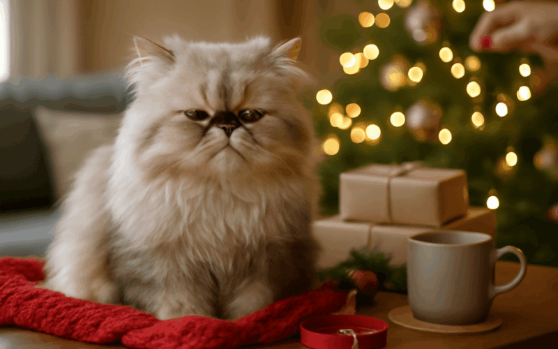 Lulu belle perska kocka s mrzutym vyrazem ktera miluje vanoc 1766026887577