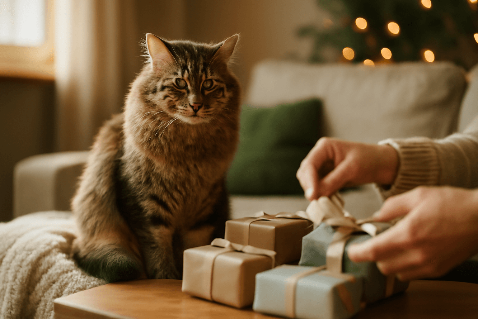 Mracici se kocka klidne ceka az ji otevrou darky 1766876500695