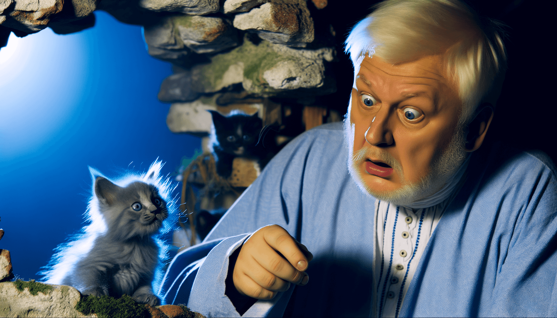 Otec ktery neveri vlastnim ocim maine coon blue poprve potka 1765378889306