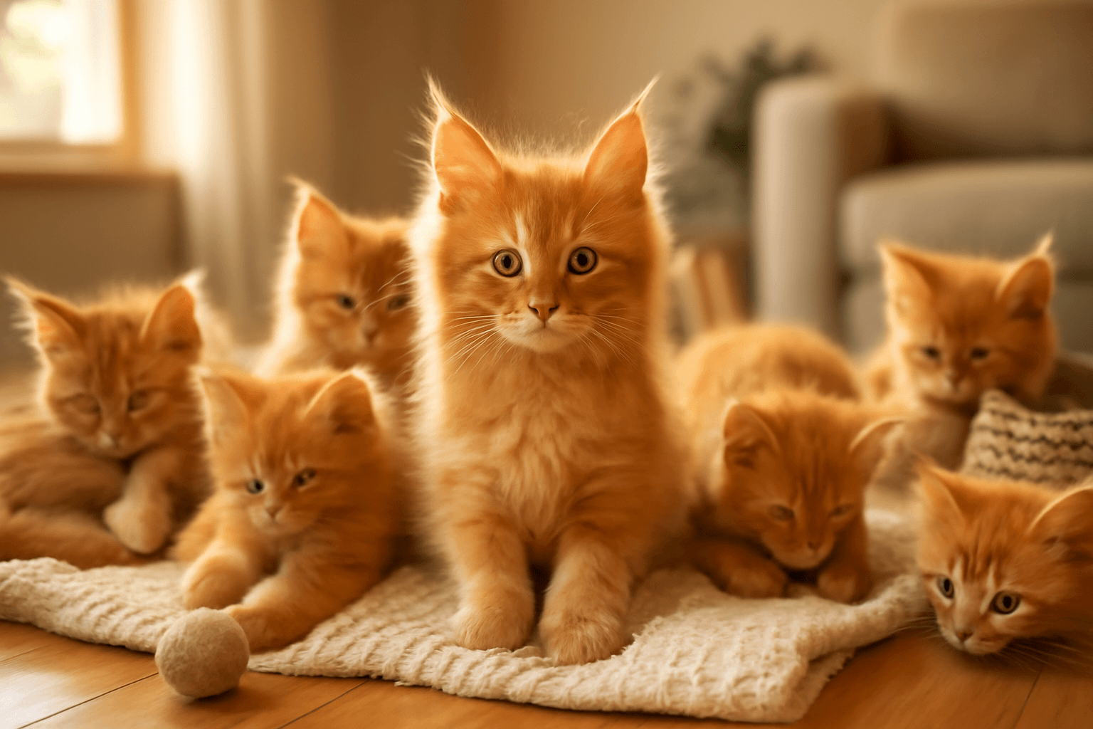 Sest oranzovych maine coon kotatek ktera vam zlepsi den 1765645274993