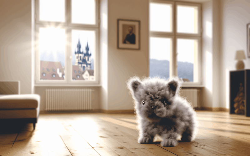 Tento miniaturni francouzsky buldocek vypada spis jako jezek 1765472488610