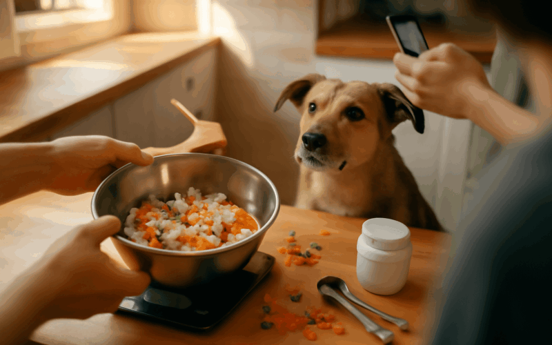 Vetsina domacich psich jidel neni nutricne vyvazena ukazuje 1765587677581