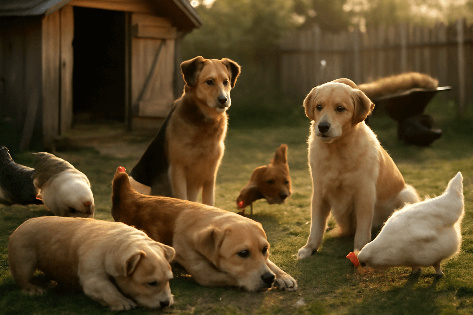 6 psich plemen ktera se snesou se slepicemi 1769346067575