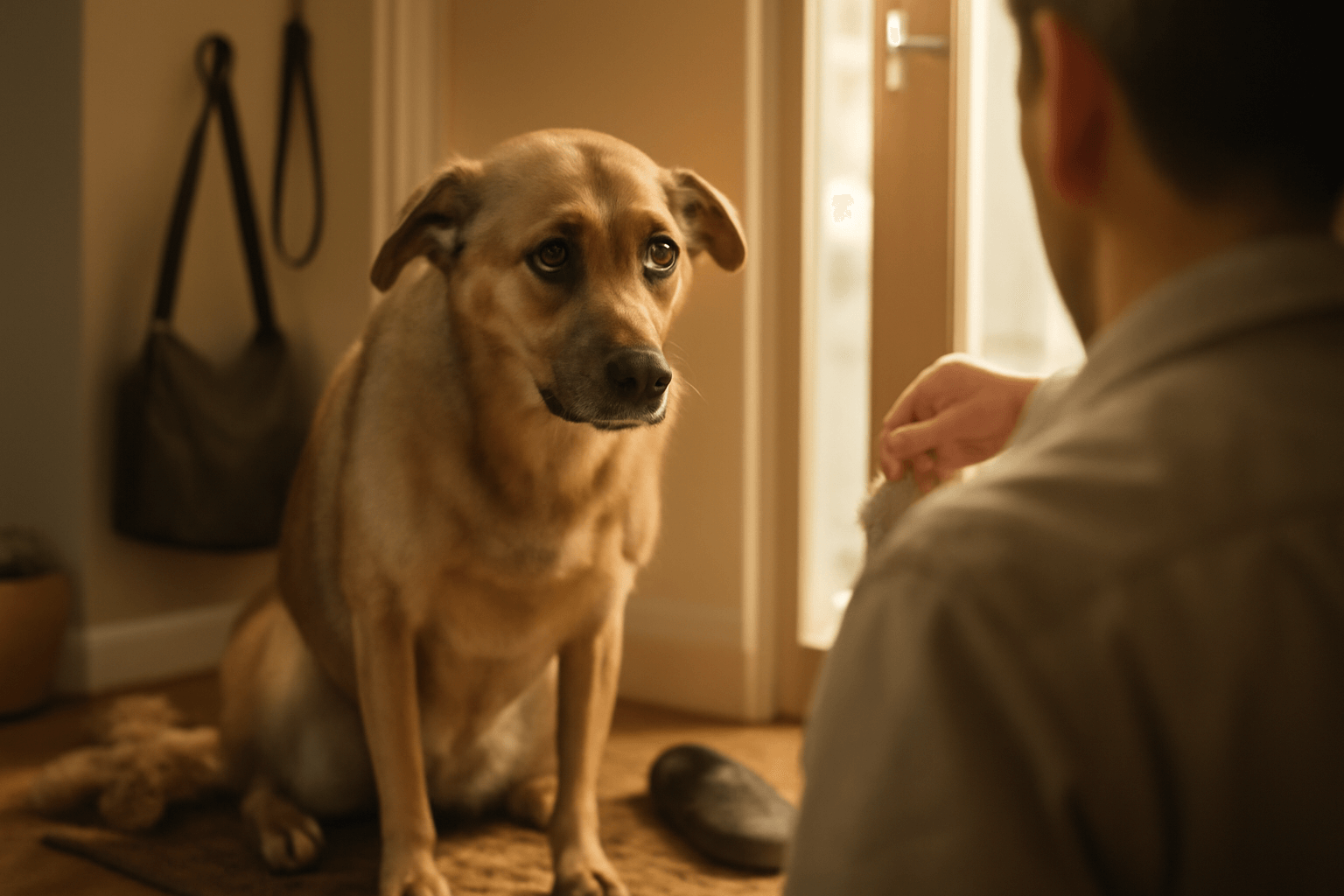 8 priznaku ze je vasemu psu smutno kdyz odchazite do prace 1769468464243