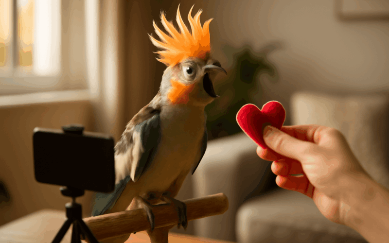 Brody papousek diva predvadi operni sola a bavi tiktok 1769778060924