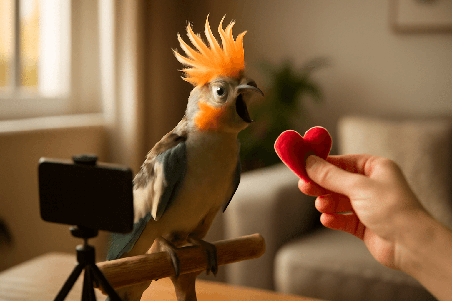 Brody papousek diva predvadi operni sola a bavi tiktok 1769778060924