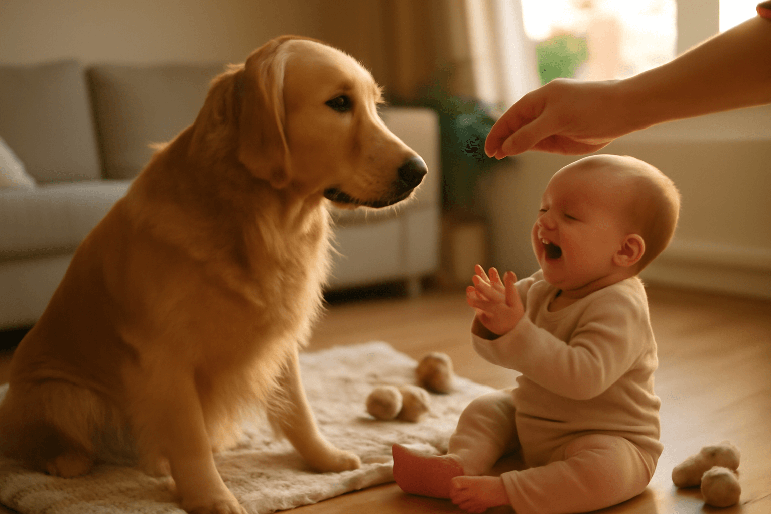 Carter zlaty retrivr a jeho miminko jak pes dokaze vycarovat 1769050871935