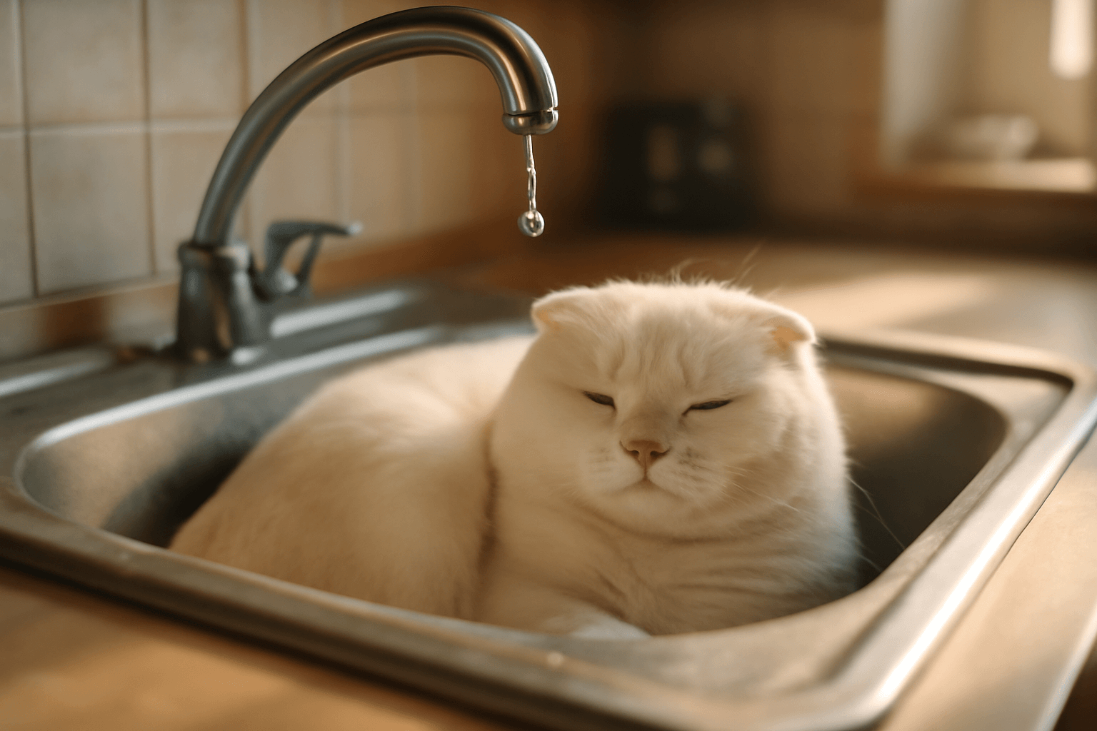 Charlie scottish fold ktery si dela pohodli ve drezu 1768791650806