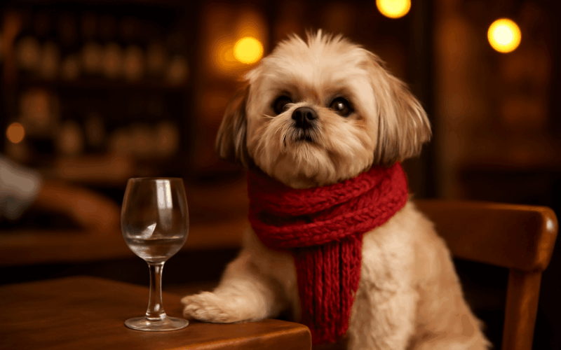 Daisy sih tzu ktera vypada jako by si v baru objednavala vin 1767394881388