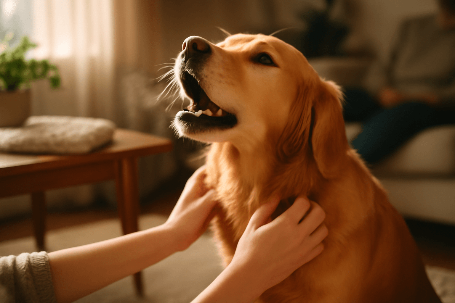 Golden retriever lucie predvadi dokonale woo woos 1767538873017