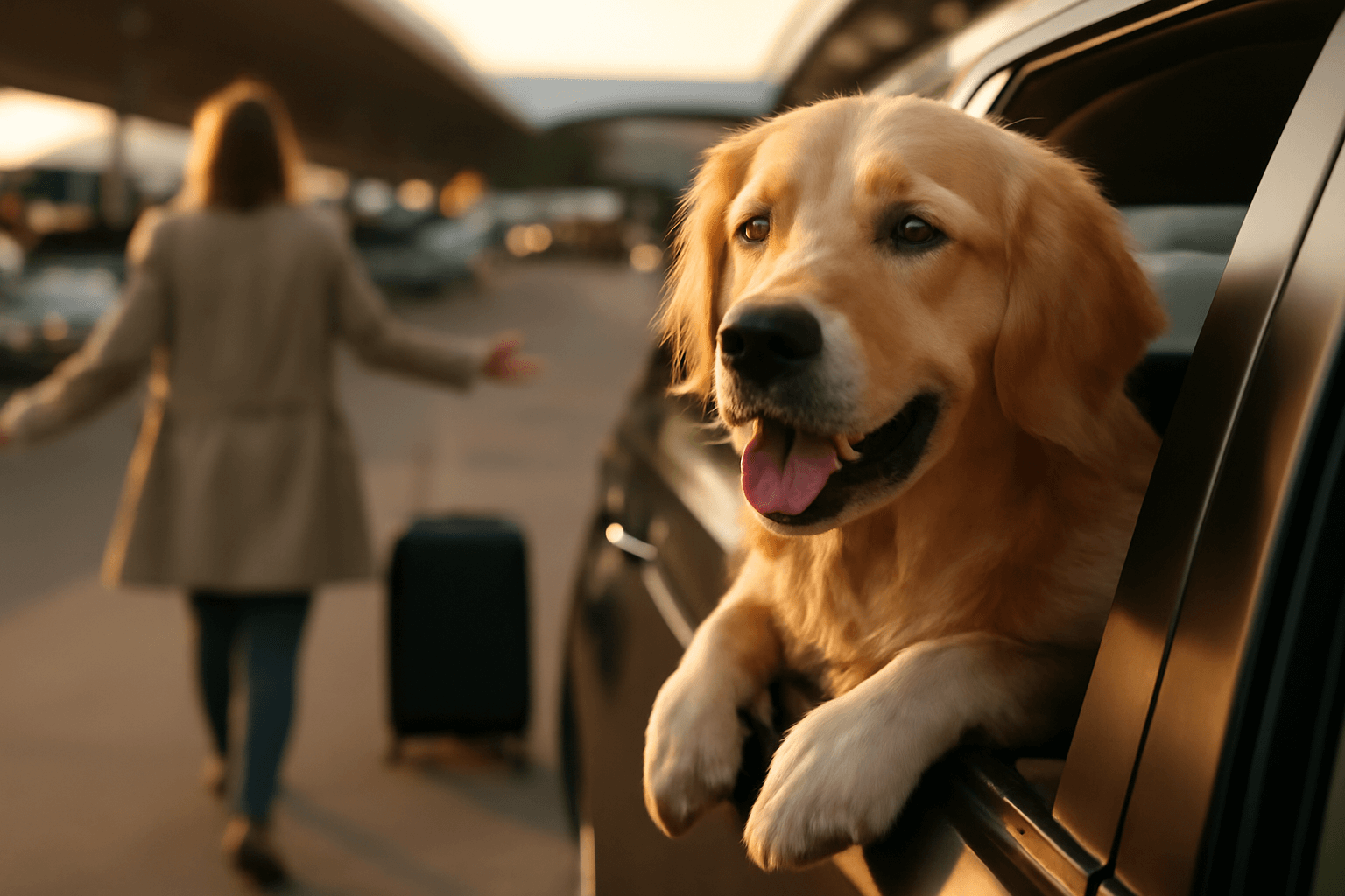 Je neco roztomilejsiho nez privitani na letisti 1769526048803