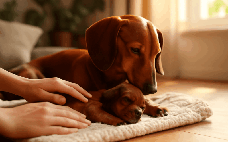 Jezevcice a jeji jedine stene snickers okamziky ktere roztaj 1767495684252