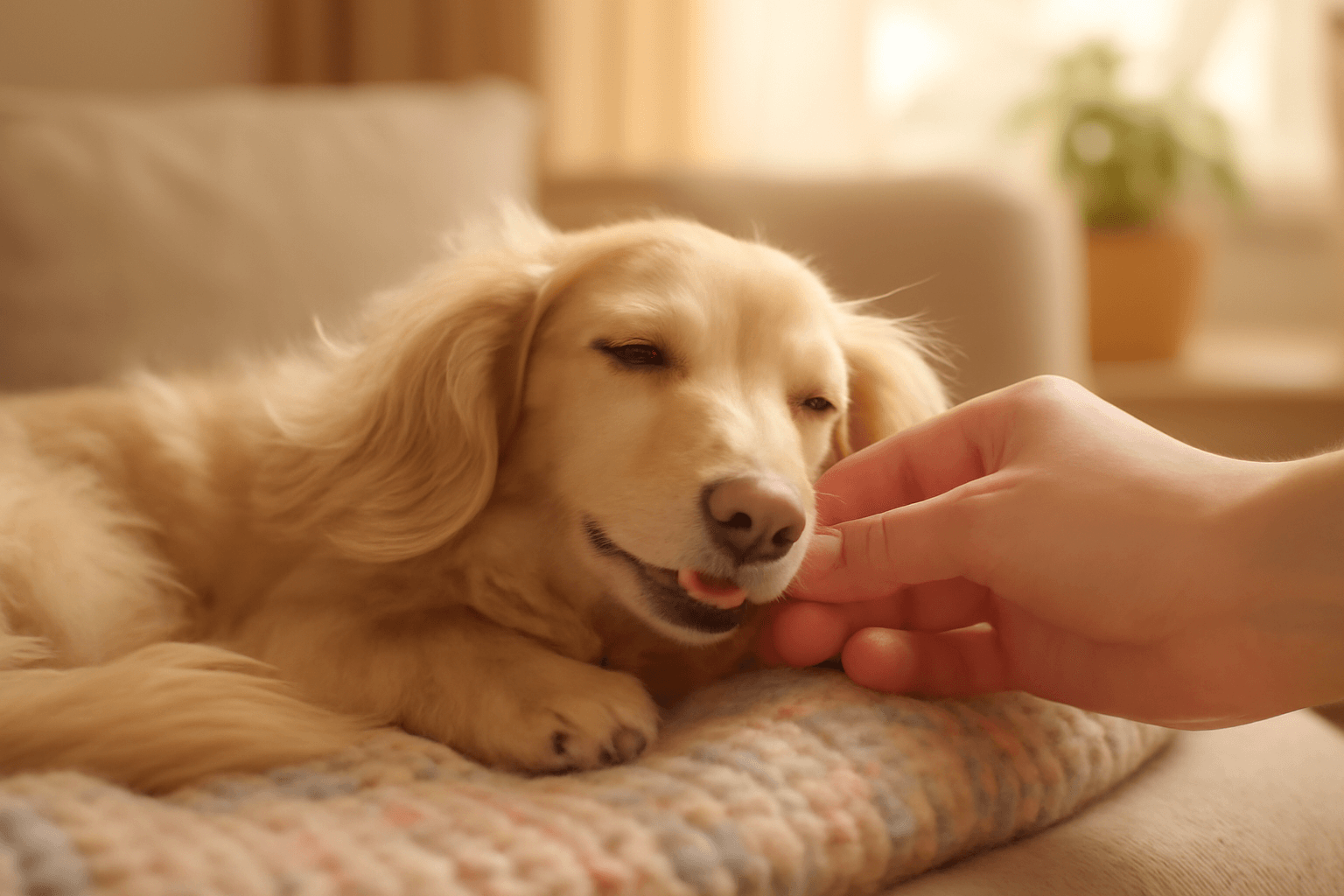 Jezevcice lulu se po slofiku probouzi a predvadi svuj roztom 1769482848458