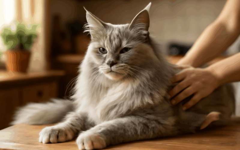 Maine coon lilac vypada jako blok modreho syra 1769436068064