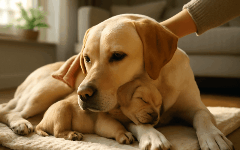 Mia a lulu fenka ktera si mohla ponechat jedine stene 1767920480888