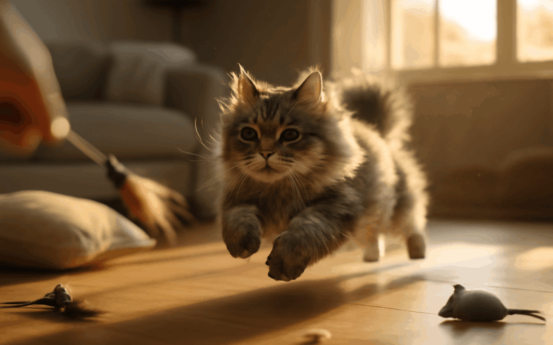 Nimbus sibirsky kocour s legendarnimi zoomies 1767279689408