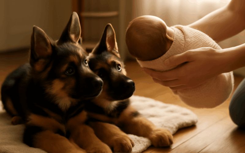 Stenata poprve potkavaji miminko to nakloneni hlavy roztavi 1768006881567