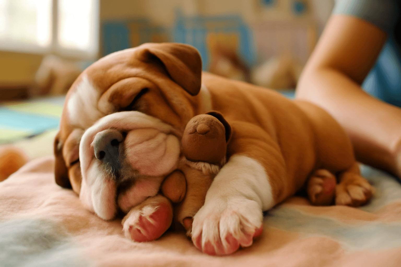 Stene anglickeho buldoka stanley si poprve vyzkouselo denni 1768482046323