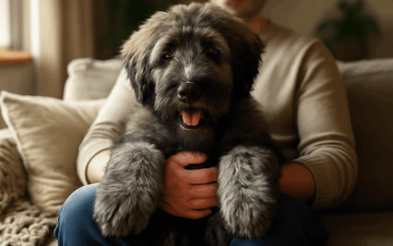 Toto obri stene bouvier de flandres se uz v peti mesicich so 1767985288819