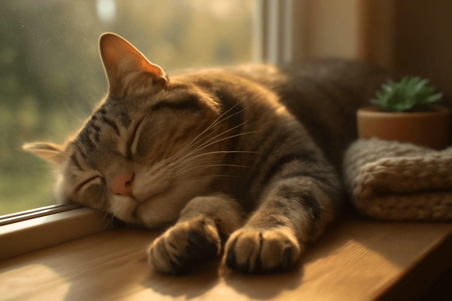 Vinnie usnul s cumackem pritisknutym ke sklu 1767823304153